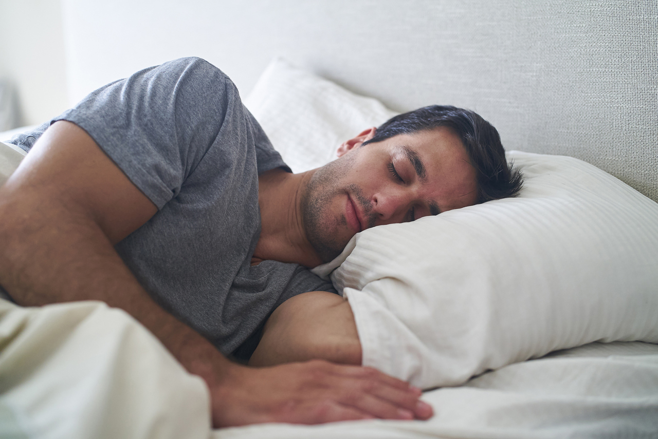 Sleeping In Bed